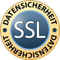 SSL-Verschlüsselung - Ihre Daten sind bei uns sicher.